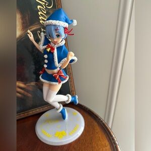 Blue and White Holiday Toy Figurine
